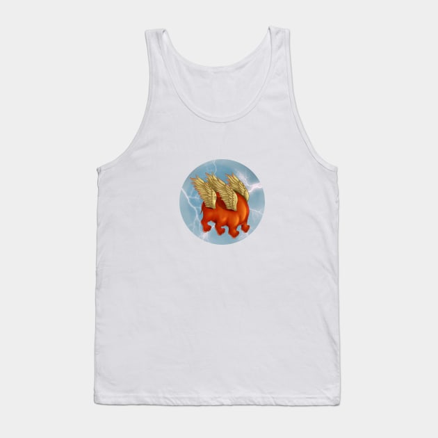 Chinese Monster Tank Top by cutequokka
